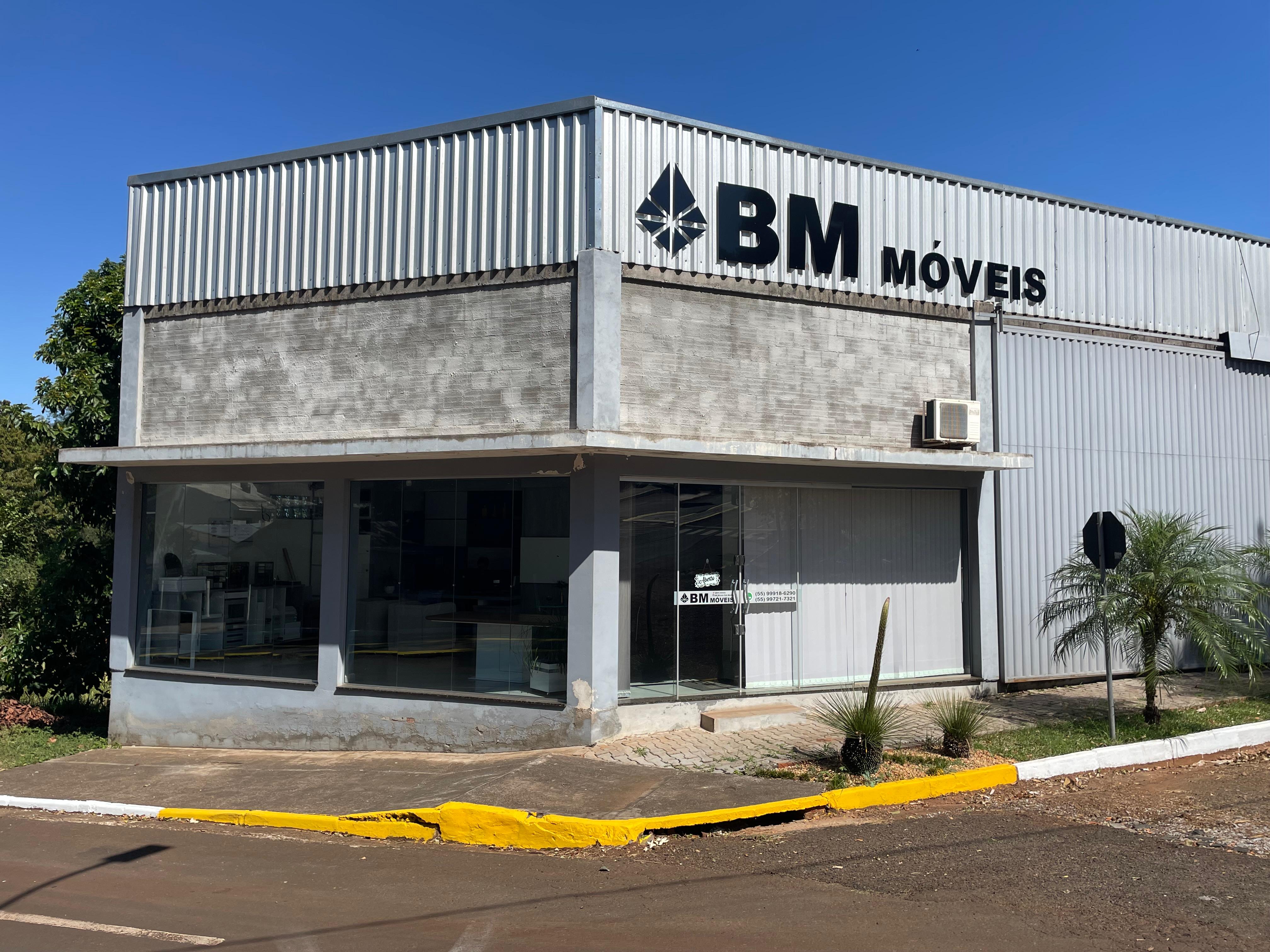 Fachada da BM Móveis em Boa Vista do Buricá